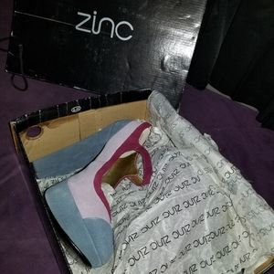 Zinc size 8.5 Platform Heels